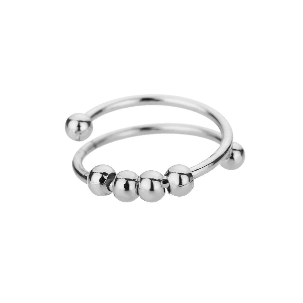 Classic Twist Chain Open Rings for Women - Image 31