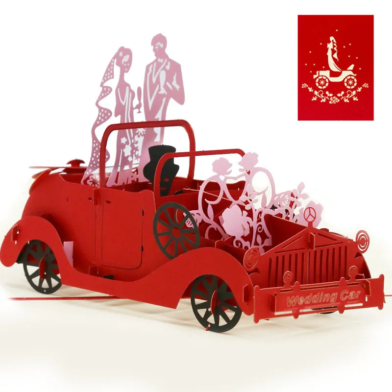 3D Pop-Up Love Card with Envelope – Handmade Greeting Card for Couples - Image 26