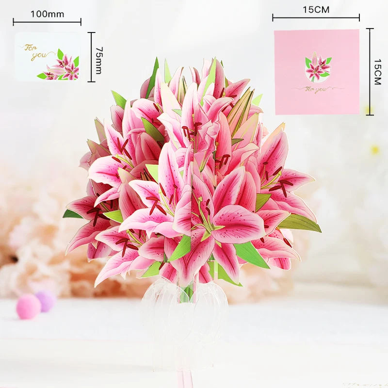 Hot 3D Creative Card – Valentine's Day, Wedding Invitation & Thank You Card - Image 14