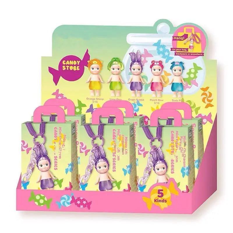 In Stock Sonny Angel Mini Figure – Candy House Keychain Angel Rabbit Surprise Blind Box - Image 7
