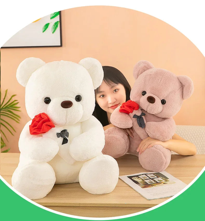 Valentine’s Day Roses Teddy Bear Plush Toy - Image 5