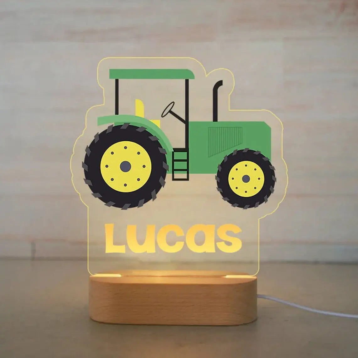 Personalized Animal Night Light – Custom Name Acrylic Lamp for Kids & Baby Room Décor - Image 38