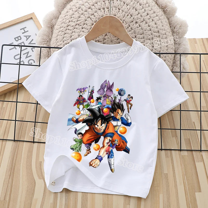 Dragon Ball Goku T-Shirt – Anime Print Cotton Tee for Boys, Breathable Summer Top & Birthday Gift - Image 8