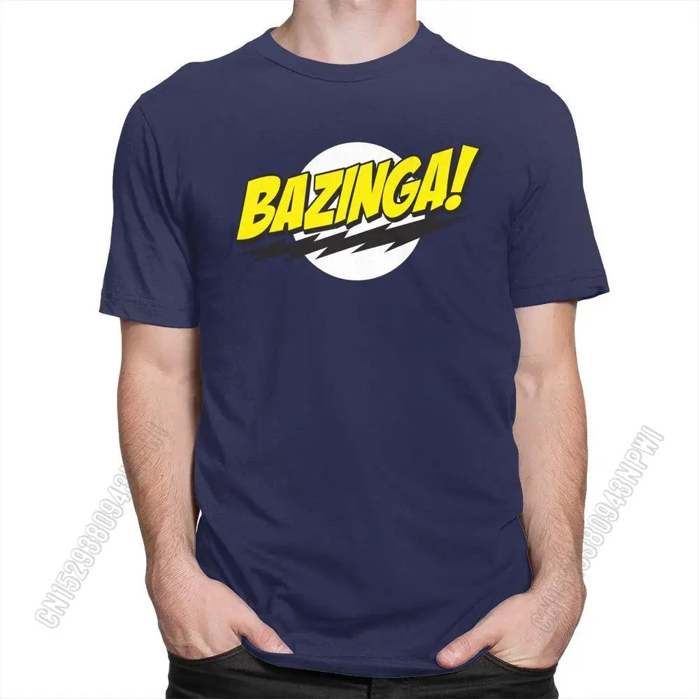 The Big Bang Theory "Bazinga!" T-Shirt – 100% Cotton Tee for Men - Image 7