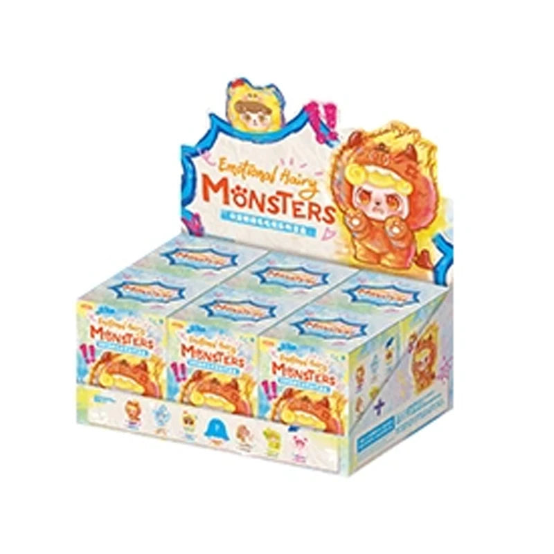 Jotoys Q Baby Emotional Hairy Monster Blind Box Series – Cute Backpack Ornament & Keychain Surprise Gift - Image 8