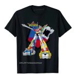 Europe Legendary Voltron Blazing Sword T-Shirt – Funny Cotton Tee for Men