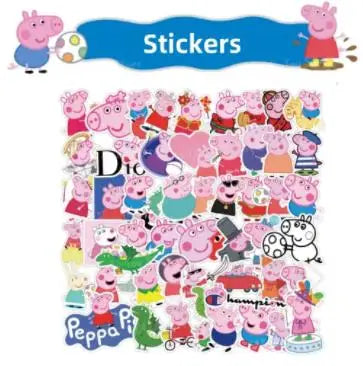 Peppa Pig Birthday Party Set – Kids’ Party Supplies with Speaker, Plates, Cups & Decorations - Image 28