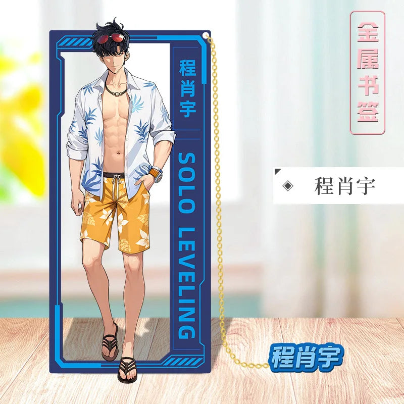 Solo Leveling Sung Jin-Woo Metal Bookmark – Korean Anime Collectible & Desk Ornament Gift - Image 7