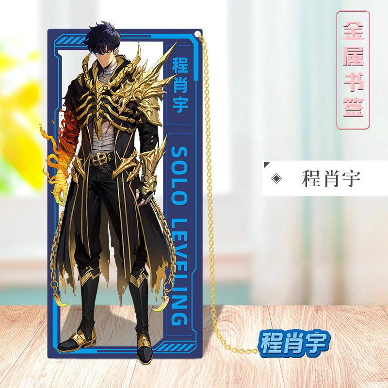 Solo Leveling Sung Jin-Woo Metal Bookmark – Korean Anime Collectible & Desk Ornament Gift - Image 8