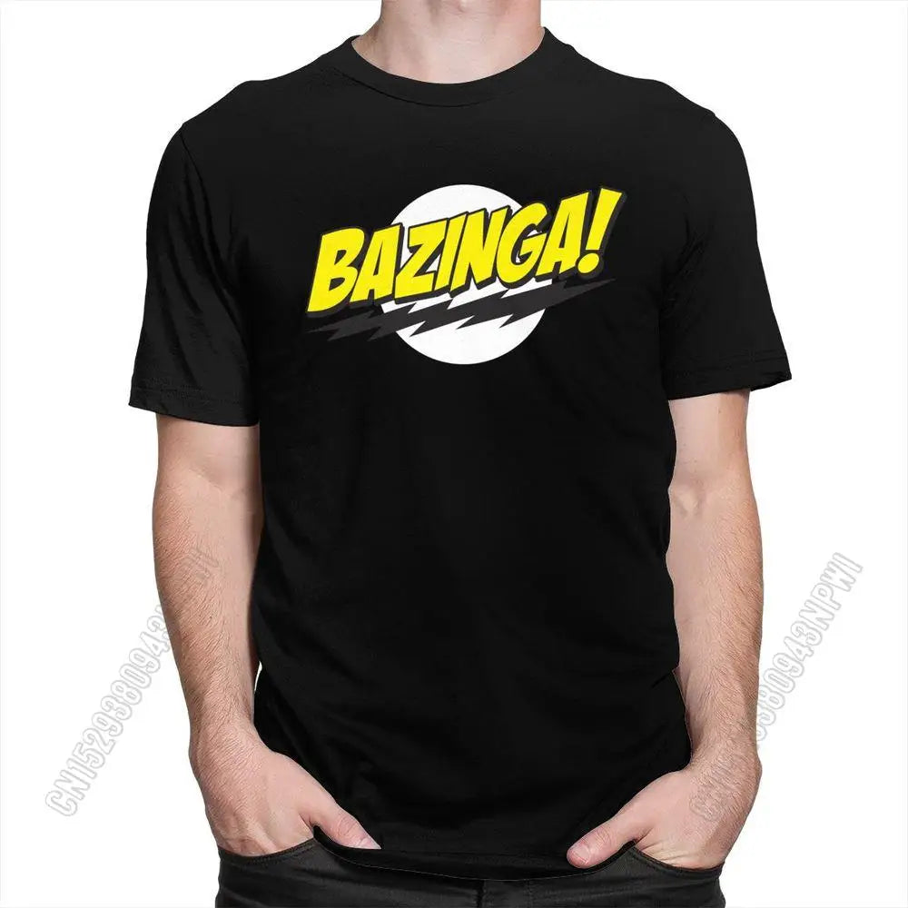 The Big Bang Theory "Bazinga!" T-Shirt – 100% Cotton Tee for Men - Image 9