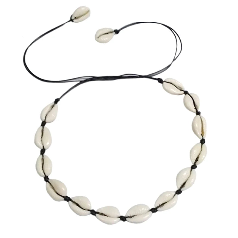 Boho Beach Shell Choker Necklace – Summer Fashion Jewelry for Women & Girls - Image 15