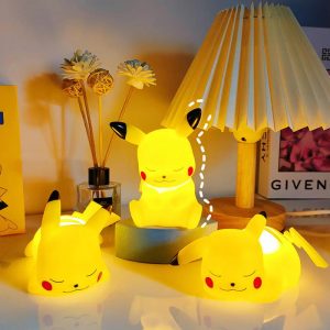 Pokémon Pikachu Sleeping Night Light – Cute Cartoon Atmosphere Lamp & Ornament Gift