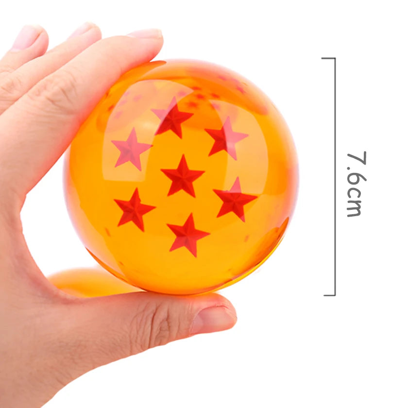 Dragon Ball Z Crystal Ball Set – 1 to 7 Star Shenron Wish Balls Anime Collectible Props