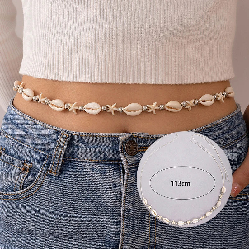 Boho Beach Shell Choker Necklace – Summer Fashion Jewelry for Women & Girls - Image 25