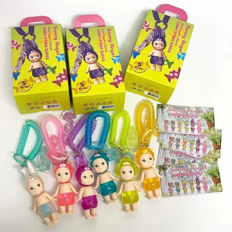 In Stock Sonny Angel Mini Figure – Candy House Keychain Angel Rabbit Surprise Blind Box - Image 2