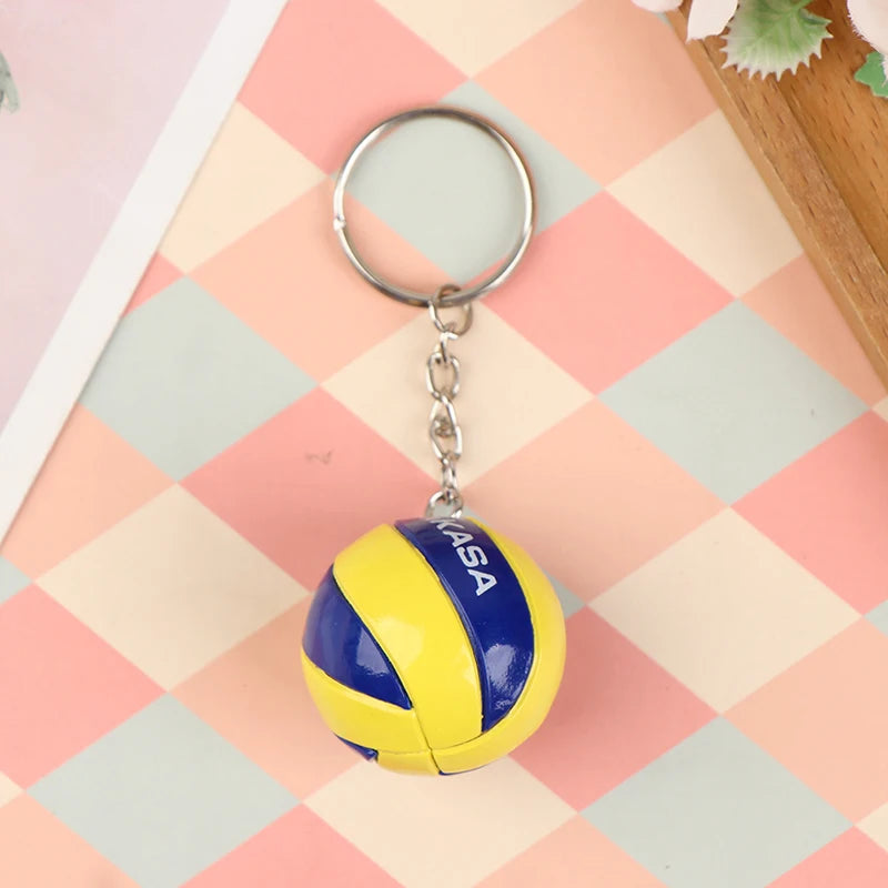 Fashion PVC Volleyball Keychain - Image 10