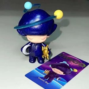 DIMOO Space Travel Binary Action Figure – Mystery Box Anime Figurine for Home Décor & Gifts