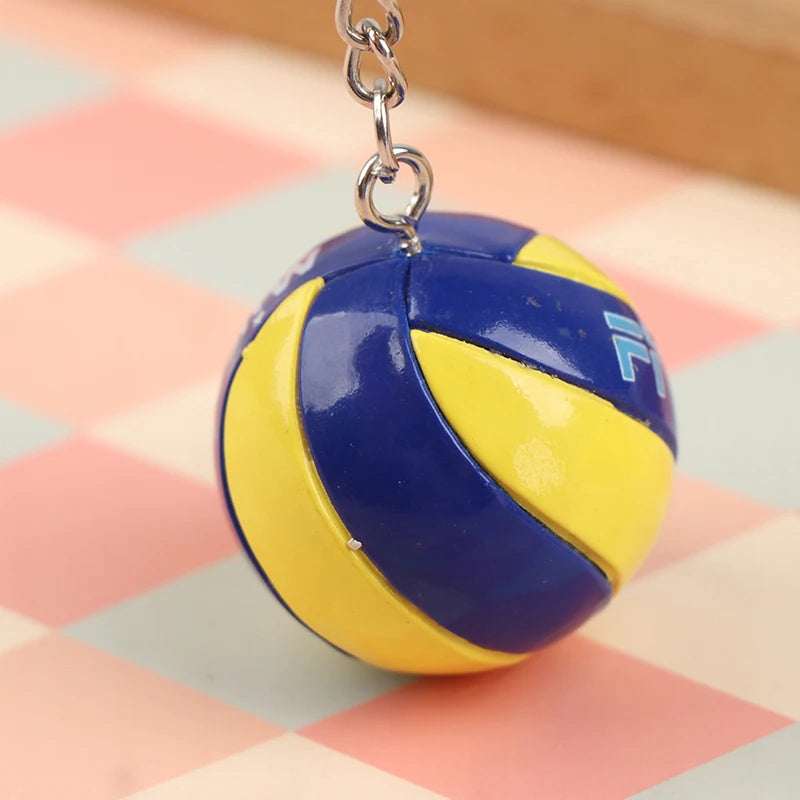 Fashion PVC Volleyball Keychain - Image 5