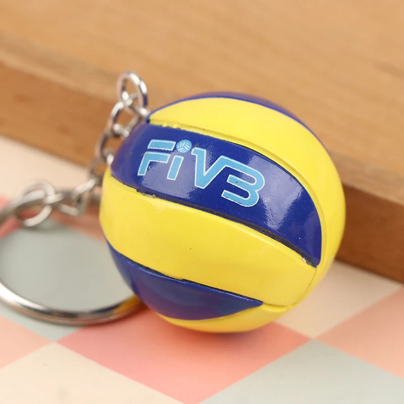 Fashion PVC Volleyball Keychain - Image 4