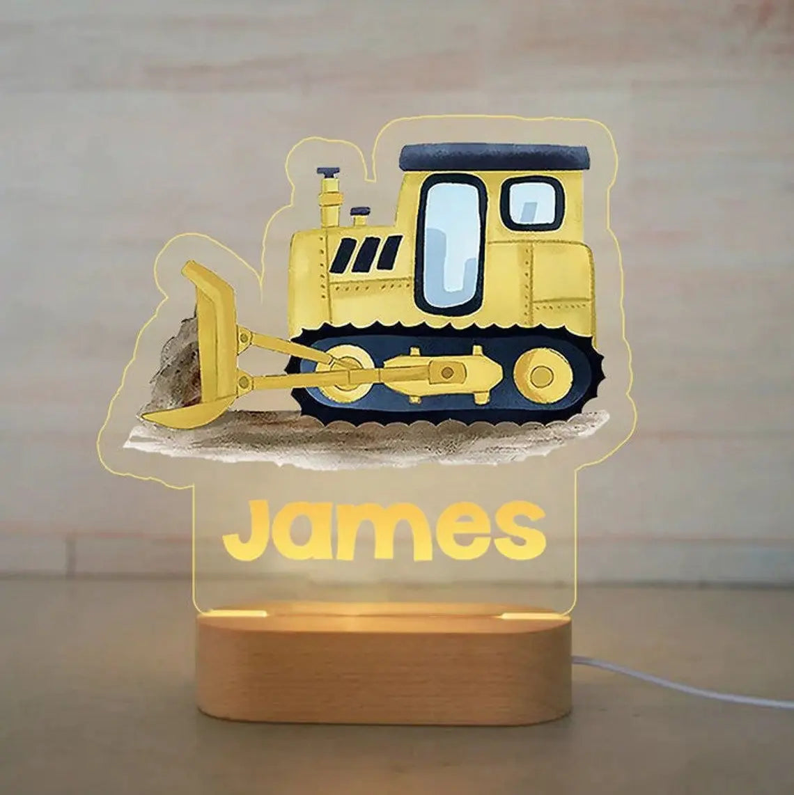 Personalized Animal Night Light – Custom Name Acrylic Lamp for Kids & Baby Room Décor - Image 18