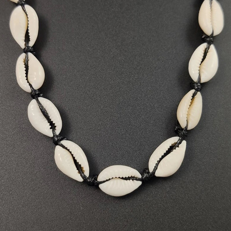 Boho Beach Shell Choker Necklace – Summer Fashion Jewelry for Women & Girls - Image 4