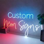 Custom Private Neon Signs – Dimmable LED Light for Home, Events, or Business Branding