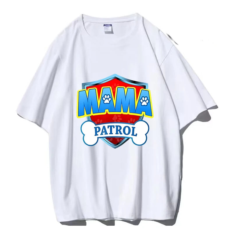 Paw Patrol Family T-Shirts – Matching Dad & Mom Cartoon Tees for Birthday Parties & Summer Outfits - Image 3